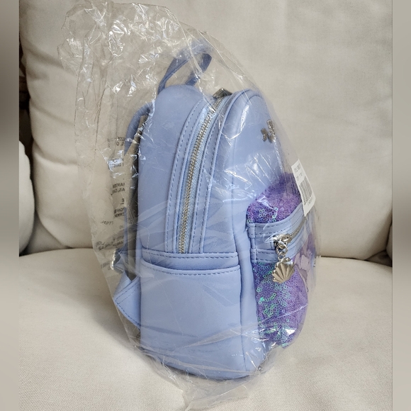 Little Mermaid Ariel sequin loungefly - Picture 6 of 7